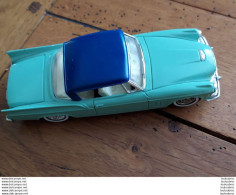SOLIDO STUDEBAKER 1957 SILVER HAWK  09-89  AU 1/43e MADE IN FRANCE - Solido