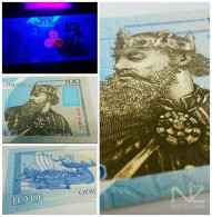 Thomas Stebbins 100 KRONOR POLYMER Test Private Fantasy Banknote - Sweden