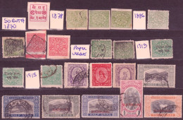 F-EX54222 INDIA SORUTHSARKARI FEUDATARY STATE UK COLONIES CLASSIC STAMPS LOT. - Soruth