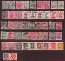 F-EX54224 INDIA PATIALA FEUDATARY STATE UK COLONIES CLASSIC STAMPS LOT. - Patiala
