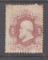 Brazil 1866 Emperor Pedro - 20r Dull Purple No 3 - Oblitérés