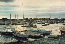 33 GUJAN MESTRAS LE PORT DE GUJAN MESTRAS AU COUCHER DU SOLE - Gujan-Mestras
