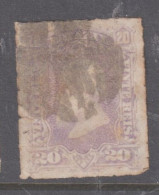 Brazil 1876 Emperor Pedro - 20r Mauve Roulette No 3 - Oblitérés