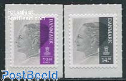 Denmark 2013 Definitives, Queen 2v S-a, Mint NH - Unused Stamps