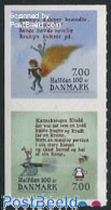 Denmark 2015 Halfdan Rasmussen 2v S-a, Mint NH, Art - Children's Books Illustrations - Unused Stamps