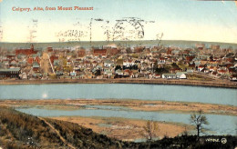 Calgary, Alta, From Mount Pleasant (1914 Valentine) - Calgary