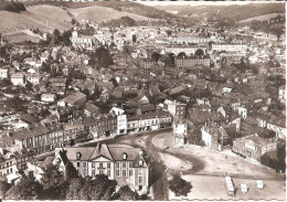 EN AVION AU-DESSUS DE ... DARNETAL (76) L'Hôtel De Ville - Place Du Maréchal Foch Et Vue Générale  CPSM GF - Darnétal