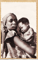 07633 /  Ethnic MOUNDOU Mère Chrétienne Et Son Petit DONIA Tchad A.E.F 1950s Mission Pères Capucins TOULOUSE - Tschad