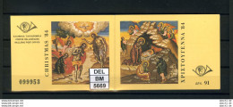 DEL-BM5669, Griechenland, Xx, 1571-74, MH 3, Weihnachten 1984 - Markenheftchen