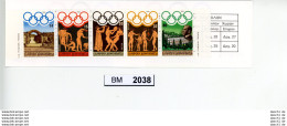 BM 2038, Griechenland, Xx, MH 2, Olympiade 1984 - Markenheftchen