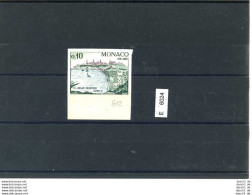 Monaco 812 - Probedruck Mit Rückseitigem Stempel - Errors And Oddities