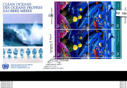 UNO New York. FDC. 627-28 - Collections, Lots & Series