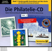 Bundesrepublik, - Berlin, 3 Lose U.a. Die Philatelie - CD 2001/2002, Band 1, BRD West-Berlin - Allemand
