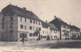 (285)  CPA  Le Noirmont Hôtel De La Gare - Le Noirmont