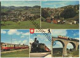 Herisau - Viadukt - Bahn - Verlag Photoglob AG Zürich - Herisau