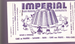 BUVARD - FLAN - PUDDING - IMPÉRIAL - P
