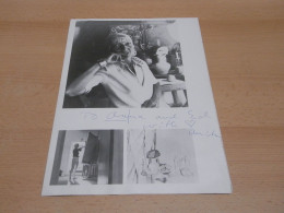 Blad + Handtekening : Anita Snellman 1976 (s479) - Autographe / Signature - Schilders & Beeldhouwers