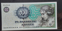 Dinamarca  200 Kroner. 2008. UNC - Denmark