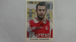 Photo Carte Officielle Sylvain LEGWINSKI A.S. MONACO Football - Altri & Non Classificati