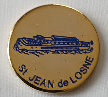 Jeton De Caddie - Ville - St JEAN DE LOSNE - TOURISAONE - En Métal - Neuf - (1) - - Trolley Token/Shopping Trolley Chip