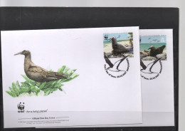 Pitcairn 2007 Animaux , Animals Dieren : Mouettes 4 FDC - Pitcairn