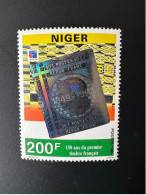 Niger 1999 Mi. 1716 150 Ans Du Premier Timbre Français Hologramme Hologramm Philexfrance RARE ! - Hologrammes