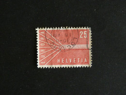 SUISSE SCHWEIZ SWITZERLAND HELVETIA YT 595 OBLITERE - EUROPA - Gebraucht