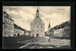 AK Grafenwöhr, Strassenpartie Am Marktplatz - Grafenwöhr