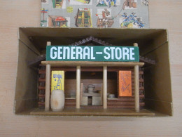 Oehme & Söhne General Store For Western - Town 1:32 - 70's / Germany - Jouets Anciens