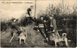 PC DOUANE CUSTOMS A LA FRONTIERE ATTAQUE (a45227) - Customs