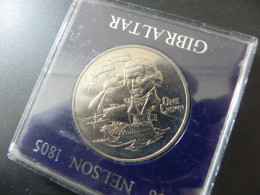 Gibraltar 1 Crown 1980 - 175th Anniversary Of The Death Of General Nelson - Gibilterra