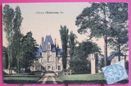 Visuel Très Peu Courant - 51 - Château D'Esternay - Est - CPA Toilée - Esternay