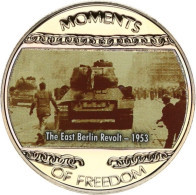 LIBERIA 10 DOLLARS MOMENTS OF FREEDOM - 1953 EAST BERLIN REVOLT 2004 - Liberia