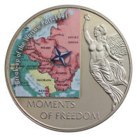 LIBERIA 10 DOLLARS MOMENTS OF FREEDOM - BREAK UP OF THE WARSAW PACT 2006 - Liberia