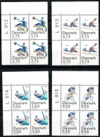 Denmark; 1995  Sport - The 100th Anniversary Of The Modern Olympic Games.  Set Of 4 In Block Of 4, MNH(**). - FDC