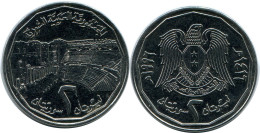 2 LIRAS / POUNDS 1996 SYRIE SYRIA Islamique Pièce #AP564.F.A - Siria