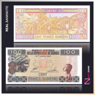 100 Francs Guineens Guinea Guinee Real Banknote!!, Not Fantasy - Guinée