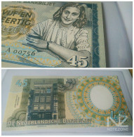 Matej Gabris 45 Gulden 2018 Anne Frank Paper Private Fantasy Paper - [7] Collections