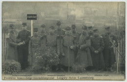 (Luxembourg) Frontière Franco-belge-luxembourgeoise. Longwy-Arlon-Luxembourg. - Ettelbruck