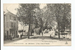 CPA - Bretenoux - Le Pont - Avenue De Beaulieu - Hôtel Des Voyageurs - Le Lot Illustré - Bretenoux