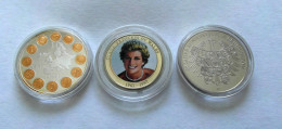 3 X Gedenkmedaille - Elongated Coins