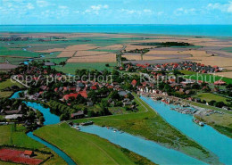 Greetsiel Fliegeraufnahme - Krummhörn