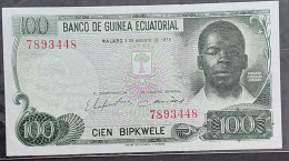 Equatorial Guinea  100  Bipkwele . 1979  Pick 14. UNC - Guinée Equatoriale