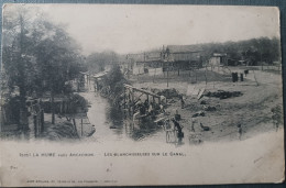 LA HUME LES BLANCHISSEUSES SUR LE CANAL GUILLIER535 GUJAN-MESTRAS ARCACHON - Gujan-Mestras