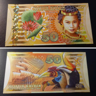 Frank Medina Netherlands 50 Gulden Test Private Fantasy Banknote Fantasy - [7] Collections