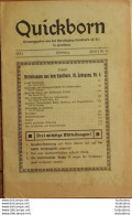 QUICKBORN 1933 HAMBURG LIVRET DE 30 PAGES - Autres & Non Classés