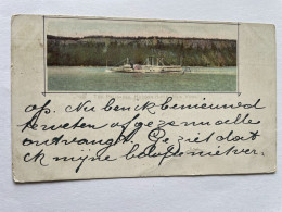 CPA - ETATS UNIS - The Palisades, Hudson River - NEW YORK CITY - 1901 - Hudson River