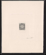 0678 Epreuve D'artiste Artist Proof Monaco Y&t 33 Taxe Signé Signed Autograph Rene Cottet - Segnatasse