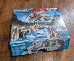 Playmobil Rescue Action 70663 Canyon Copter Rescue Avec Boîte Et Notice - Otros & Sin Clasificación