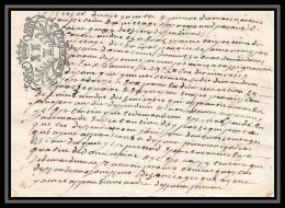 40211 Riom Auvergne Devaux N°298 Indice 5 Fevrier 1722 Lettre Document Très Ancien 18ème Siècle - Cachets Généralité
